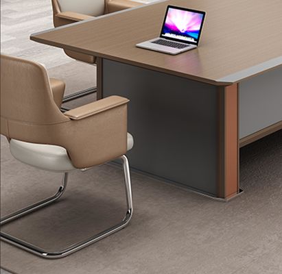 Moderne Holz-Luxus-Konferenztisch Rechteck-Panel-Tisch Büromöbel-Tisch für den Boardroom Tagungsraum Konferenztisch