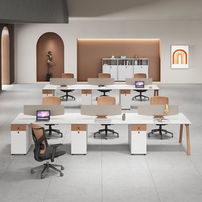 Holz 2 4 6 Sitzzimmer Schreibtisch Arbeitsplatz Büromöbel Modular Office Schreibtisch Arbeitsplatz