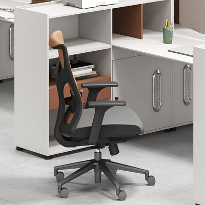 Moderne Büromöbel 2 4 6 Personen Bürobedeckungen Tisch Schlafzimmer Arbeitsplatz Schreibtisch mit großem Schrank
