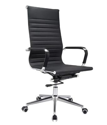 High Back Executive Boss Pu Leder Bürostuhl Büromöbel Schwenkstuhl Verstellbarer Lederstuhl