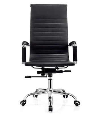 High Back Executive Boss Pu Leder Bürostuhl Büromöbel Schwenkstuhl Verstellbarer Lederstuhl