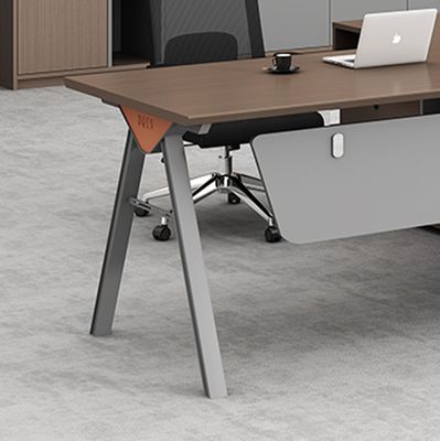 Moderne Luxus Büromöbel L-förmiger Schreibtisch Manager Chef Tisch Executive Büro Schreibtisch