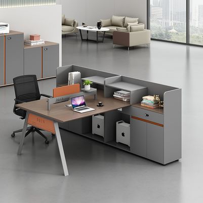 Modernes Büromöbel Mehrfachpersonal Schreibtisch Arbeitsplatz Schranken Schreibtisch Arbeitsplatz