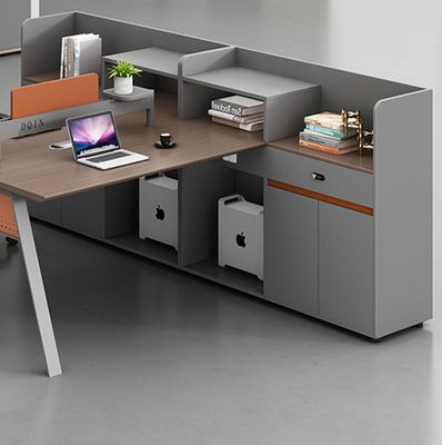 Modernes Büromöbel Mehrfachpersonal Schreibtisch Arbeitsplatz Schranken Schreibtisch Arbeitsplatz