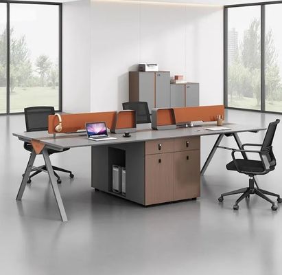 Moderne Bürokabine Personal Arbeitsplatz Schreibtisch Büro Tisch offen Modularer Büromöbel Arbeitsplatz