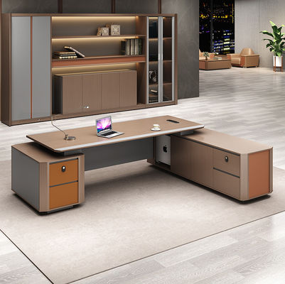 Moderne Büromöbel Büro-Schreibtisch Executive Desk Manager L-förmiger Mdf-Tisch