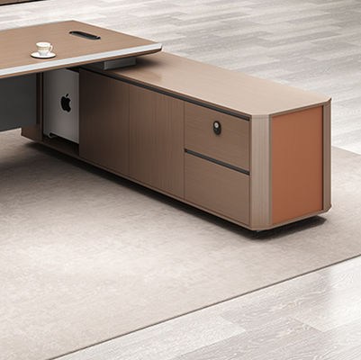 Moderne Büromöbel Büro-Schreibtisch Executive Desk Manager L-förmiger Mdf-Tisch