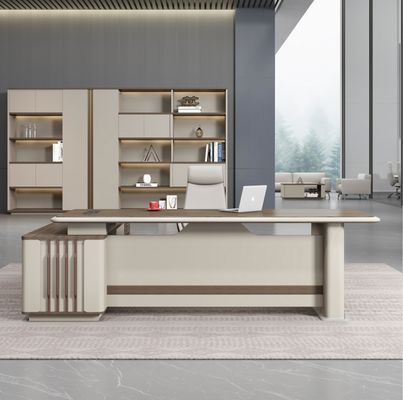 Moderne L-Form Direktor Manager Büromöbel Lösungen Tisch und Stuhl Set Executive