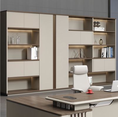 Moderne Büromöbel in L-Form Chef CEO Großes Schreibtisch