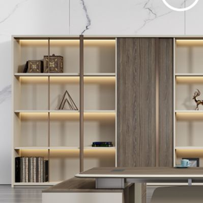 Moderner Chef Tisch L-Form Manager Schreibtisch Büro Möbel Luxus Executive Büro Schreibtisch