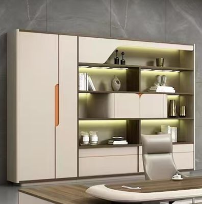 Moderner Großbüro-Schreibtisch mit Stuhl Manager-Tisch Chef-Exekutiv-Tisch