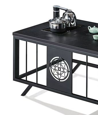 Büro-Tisch Luxus-Rock-Tisch Tee-Tisch Einfacher Büro-Tee-Tisch mit Wasserkocher