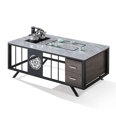 Moderner minimalistischer Teetisch Langlebiger Multifunktionskaffeetisch für Büro