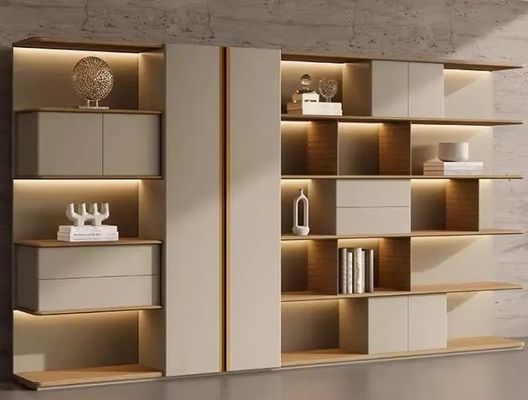 Modernes Möbeln Holz Hochlager Schränke Büromöbel Büro Schrank