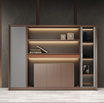 Geschäftsführer Büro Zimmer Dekorationen Aufbewahrung Bücherregal Holz Moderne Mdf Bücherregal Bibliothek Archiv Schrank