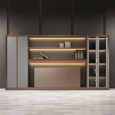 Geschäftsführer Büro Zimmer Dekorationen Aufbewahrung Bücherregal Holz Moderne Mdf Bücherregal Bibliothek Archiv Schrank