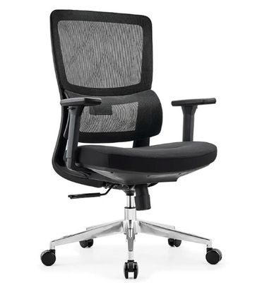 Mittlerer Rücken Ergonomischer Atmungsfähiger Bürostuhl mit Netzwerk, Drehbarer Höhenverstellbarer Arbeitsstuhl