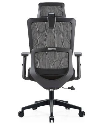 Schwarz Full Mesh Mesh Möbel Lendenunterstützung Massage Modern Großhandel Armlehne Komfort Stoff Ergonomischer Bürostuhl