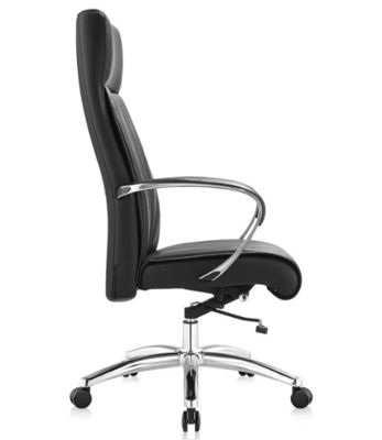 Hochrücken Pu-Leder ergonomisch verstellbarer Schwenkbürostuhl