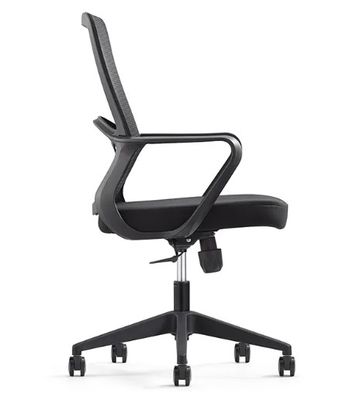 Hochrückenverstellbarer Rechner-Stabssessel Schwenknetz Ergonomischer Manager Bürostühle mit Rädern