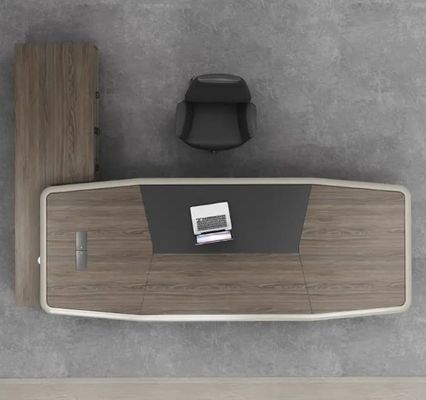 High-End CEO Tisch Moderne Büromöbel Luxus Executive Office Schreibtisch Büro Tisch Mit Seitentisch Und Schubladen