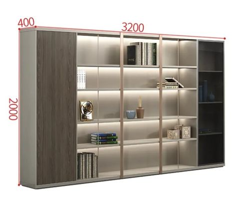Fabrik Warm Neues Geschäftsmöbel Büro Großes Bücherregal Mfc Datei-Speicher Büro Schrank