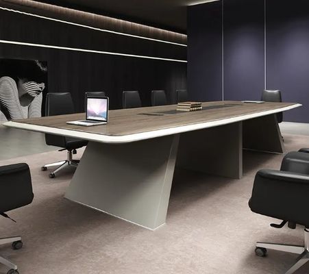 Moderne einfache Büromodelle Rechteckige Verhandlung Konferenz Tagungsraum Tisch
