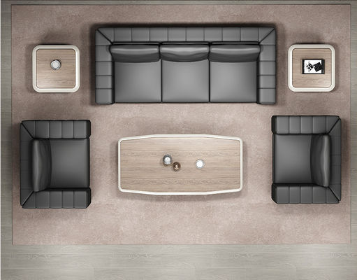 Büromöbel Modernes Sofa Zentrum Tisch Set Mdf Holztisch Kaffeetafel