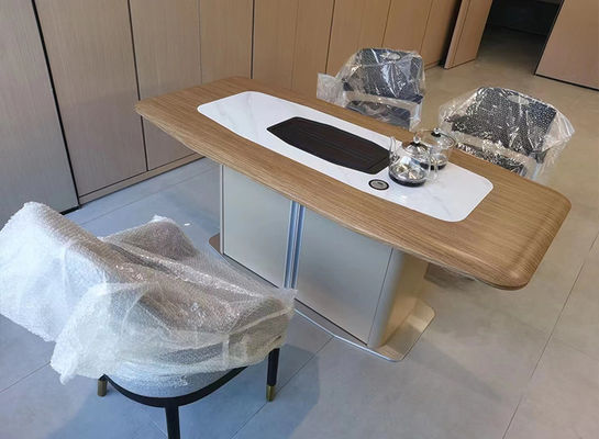 Büromöbel Modernes Sofa Zentrum Tisch Set Mdf Holztisch Kaffeetafel