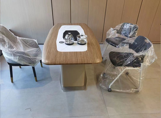 Büromöbel Modernes Sofa Zentrum Tisch Set Mdf Holztisch Kaffeetafel