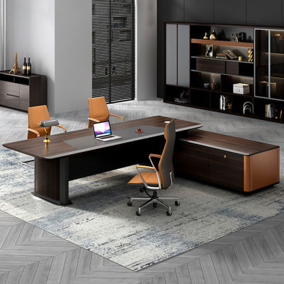 Fabrik Custom Modern Design L-Form Direktor Manager CEO Chef Schreibtisch Executive Büro Schreibtisch Möbel Set