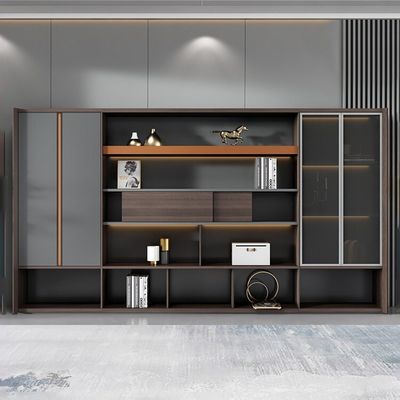 Modernes Möbel-Dateifach mit Schubladen Holz-Dateifachschränke Lagerschrank Bürogeräte
