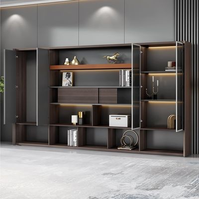 Modernes Möbel-Dateifach mit Schubladen Holz-Dateifachschränke Lagerschrank Bürogeräte