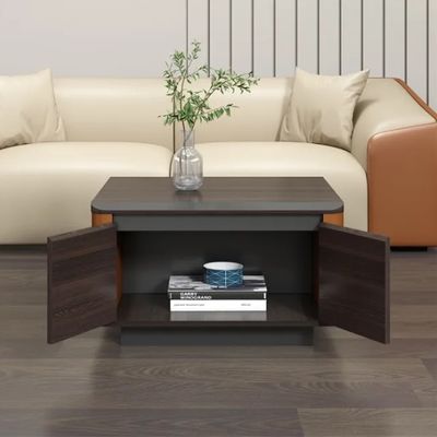 Minimalistisch Maßgeschneiderte Holzquadratform Lagerung Wohnzimmer Luxus moderner Couchtisch