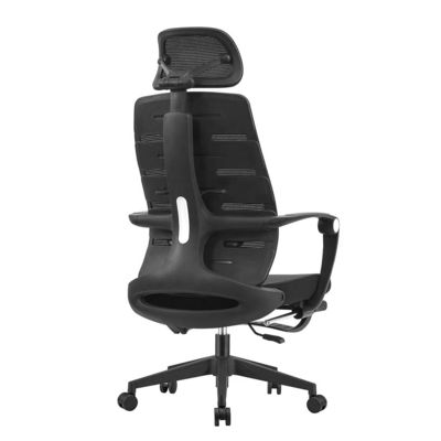 Premium ergonomischer Bürostuhl für lange Stunden bequemes Sitzen Verstellbarer Black Mesh Executive Desk Chair
