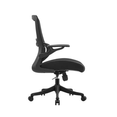 Ergonomische Bürostühle mit verstellbaren Armlehnen Taillenunterstützung Impeller Rollnetz Computer Verwaltungsrotationsstuhl