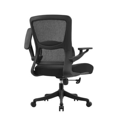 Ergonomische Bürostühle mit verstellbaren Armlehnen Taillenunterstützung Impeller Rollnetz Computer Verwaltungsrotationsstuhl