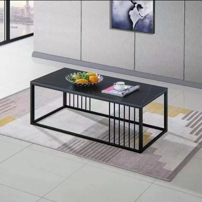Neue Produkte Neueste Modelle Steinplatte Teetafel Büro Sofa Kaffeetafel Kombination Empfangsraum Einfacher moderner Teetafel