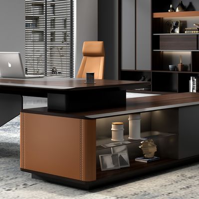 Fabrik Custom Großhandel Luxus Design Chef Executive Büro Schreibtisch Moderne Chef Schreibtisch Manager Büro Tisch Chef Schreibtisch Luxus