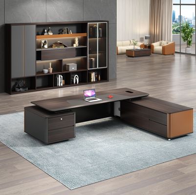 Moderne Büromöbel Neues Büro Schreibtisch Arbeitsplatz Tisch Designs CEO Executive Desk Manager L-förmiger Tisch