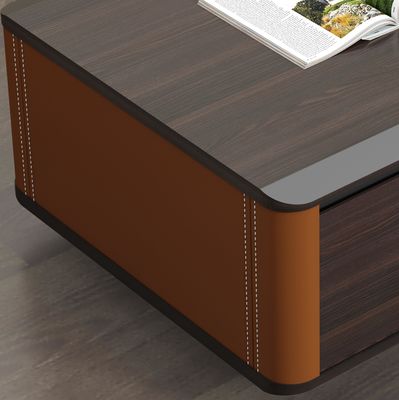 Minimalistisch Maßgeschneiderte Holzquadratform Lagerung Wohnzimmer Luxus moderner Couchtisch