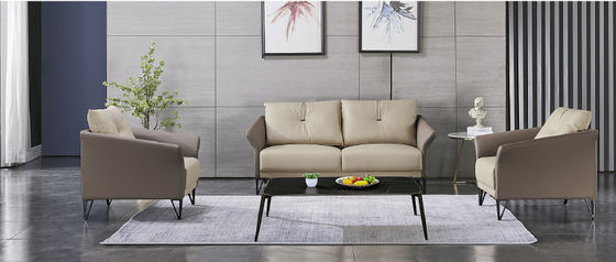 Hochwertiges einfaches Design Drei-Rezeption Sitz Modernes Möbeln Zeitgenössisches CEO Leder Luxus modernes Executive Office Sofa