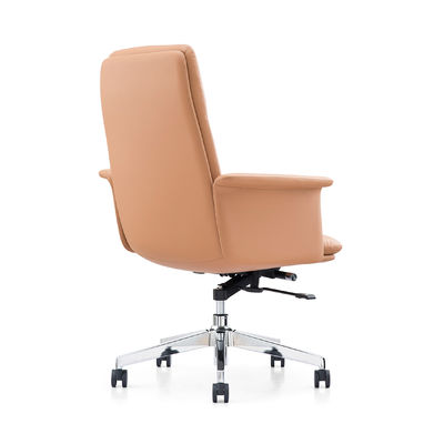 Führungskräfte-Lederstuhl Rinderleder Bürostuhl Chef Büro Tisch Design Büromöbel