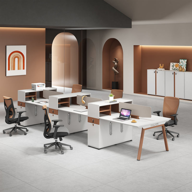 Moderne 2 4 6 Personen Bürotische Bürokabine Arbeitsplatz Schreibtisch Tisch offen Modularer Büromöbel Arbeitsplatz Schreibtisch