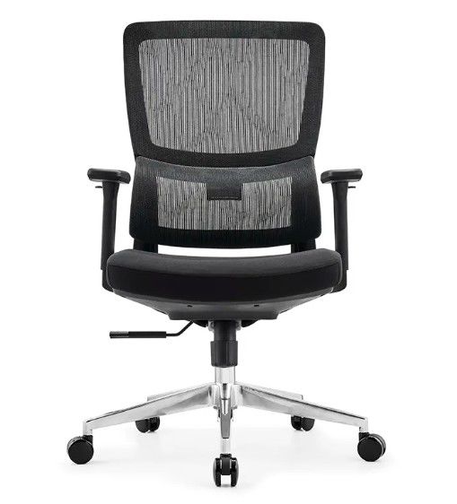 Mittlerer Rücken Ergonomischer Atmungsfähiger Bürostuhl mit Netzwerk, Drehbarer Höhenverstellbarer Arbeitsstuhl