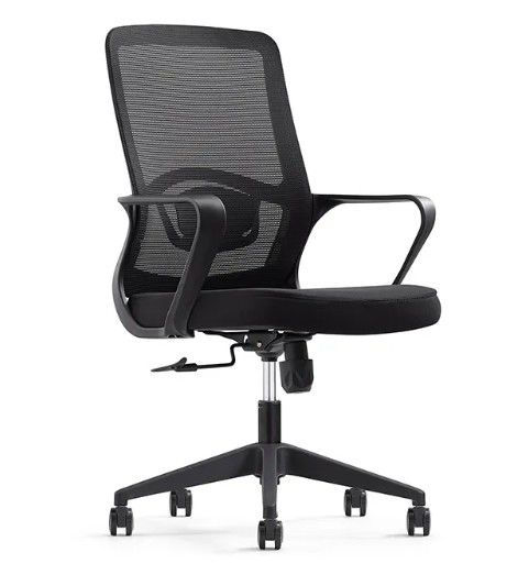 Hochrückenverstellbarer Rechner-Stabssessel Schwenknetz Ergonomischer Manager Bürostühle mit Rädern