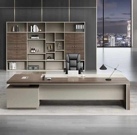 Chef Büro Schreibtisch mit Lampe Einzelmanager Schreibtisch Leiter Atmosphäre Klassenzimmer Großhandel