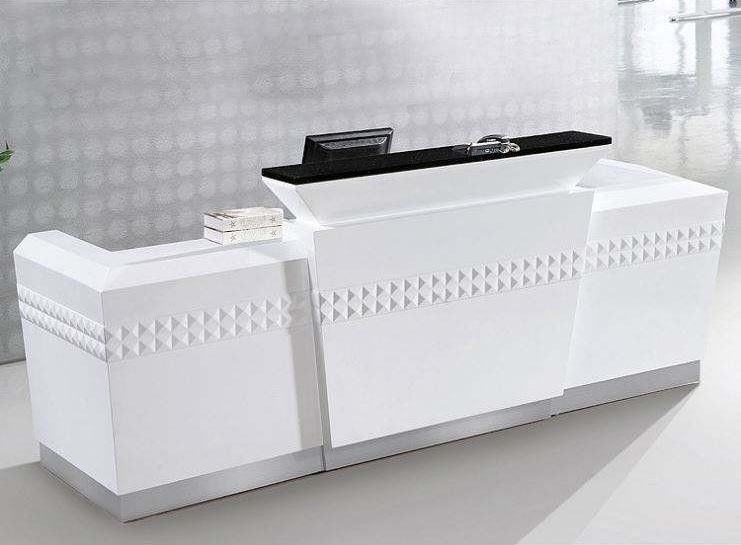 Neues Design Populär Luxus Minimalist Marmor Empfangsschreibtisch für Büro Front Schreibtische