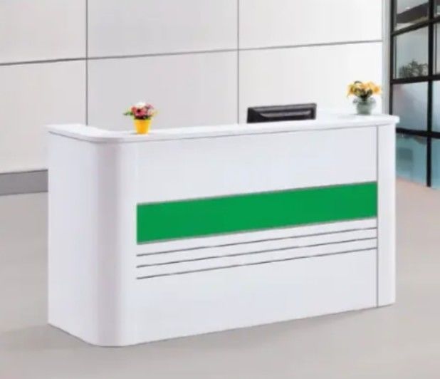 Anpassungsfähiger moderner minimalistischer Empfang für Büro und Hotel für Bürogebäude Fronttischmöbel