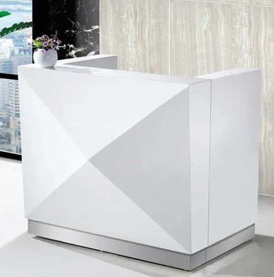 Hochwertige moderne Designs Büro Front Schönheitssalon Spa-Schalter Tisch Büro kleine Rezeption Schreibtische